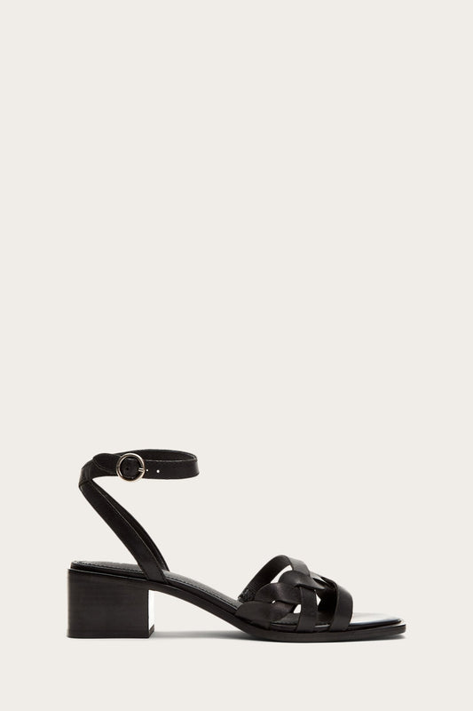 Lucia Strappy Braid Sandal - Pre-Loved