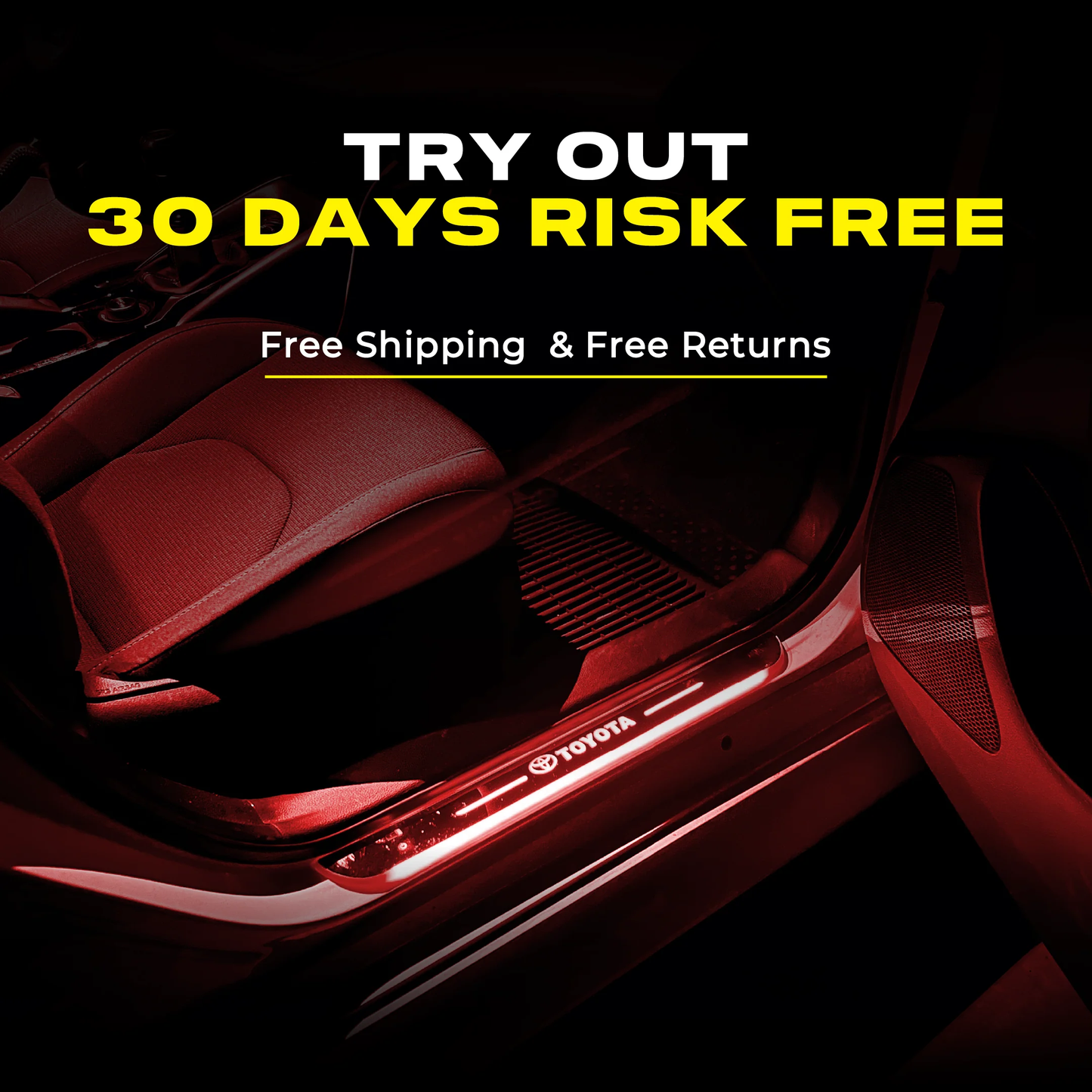 Dazzling ride LED Door Sill PRO