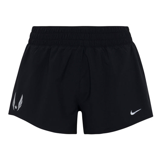 Nike USATF Women's Dri-FIT Mid-Rise 3 Brief-Lined Shorts