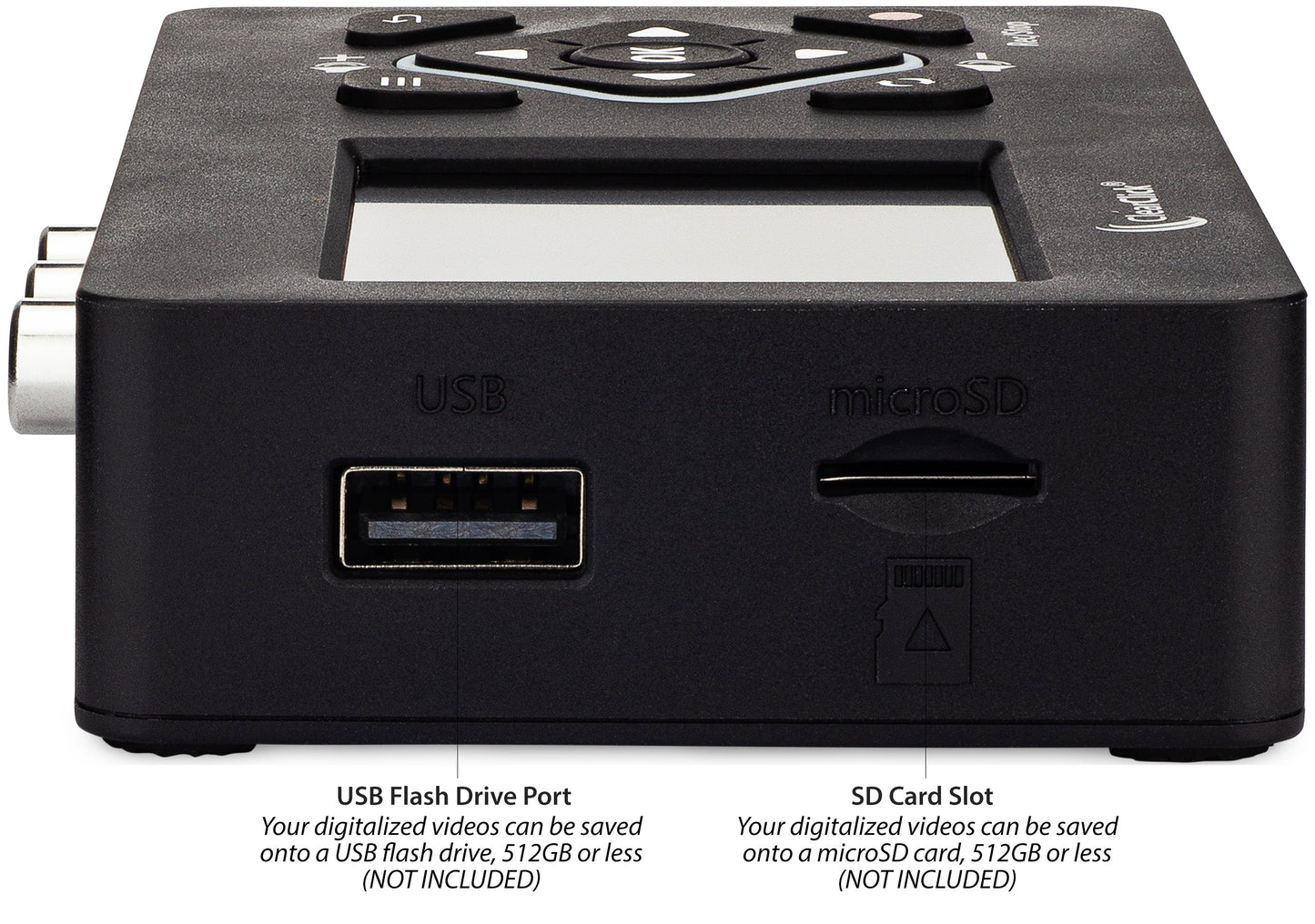 Video2Digital? Converter 2.0 (Second Generation) Mini Edition | Capture Video From VCR's, VHS Tapes, Hi8, Camcorder, DVD, & Gaming Systems - No Computer Required