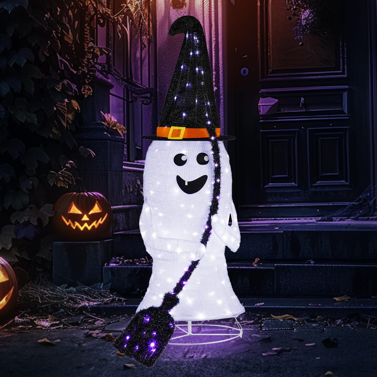 VINGLI Pop Up Halloween Lighted Decorations